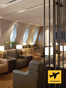 Al Dhabi Lounge - Transfer via Abu Dhabi International Airport Terminal 1 - Short Stay (3hrs) - Lounge Access Only